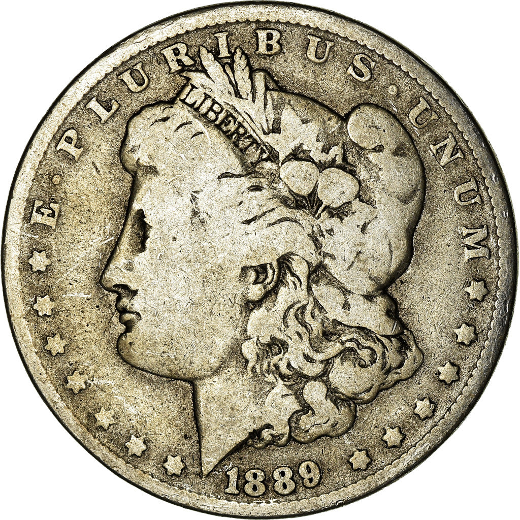 Coin, United States, Morgan Dollar, Dollar, 1889, U.S. Mint, New Orleans