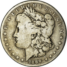 Coin, United States, Morgan Dollar, Dollar, 1889, U.S. Mint, New Orleans