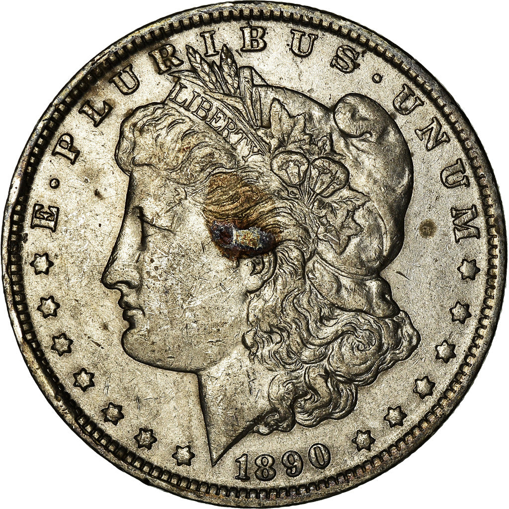Moneta, Stati Uniti, Morgan Dollar, Dollar, 1890, U.S. Mint, New Orleans, BB