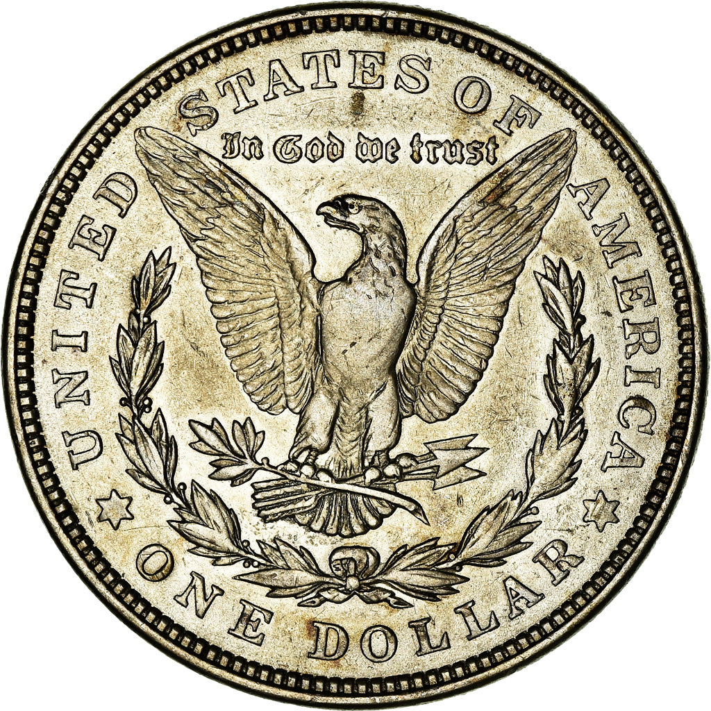 Coin, United States, Morgan Dollar, Dollar, 1921, U.S. Mint, Philadelphia