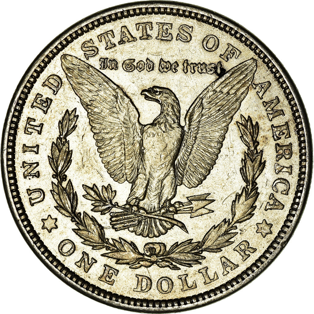 Coin, United States, Morgan Dollar, Dollar, 1921, U.S. Mint, Philadelphia