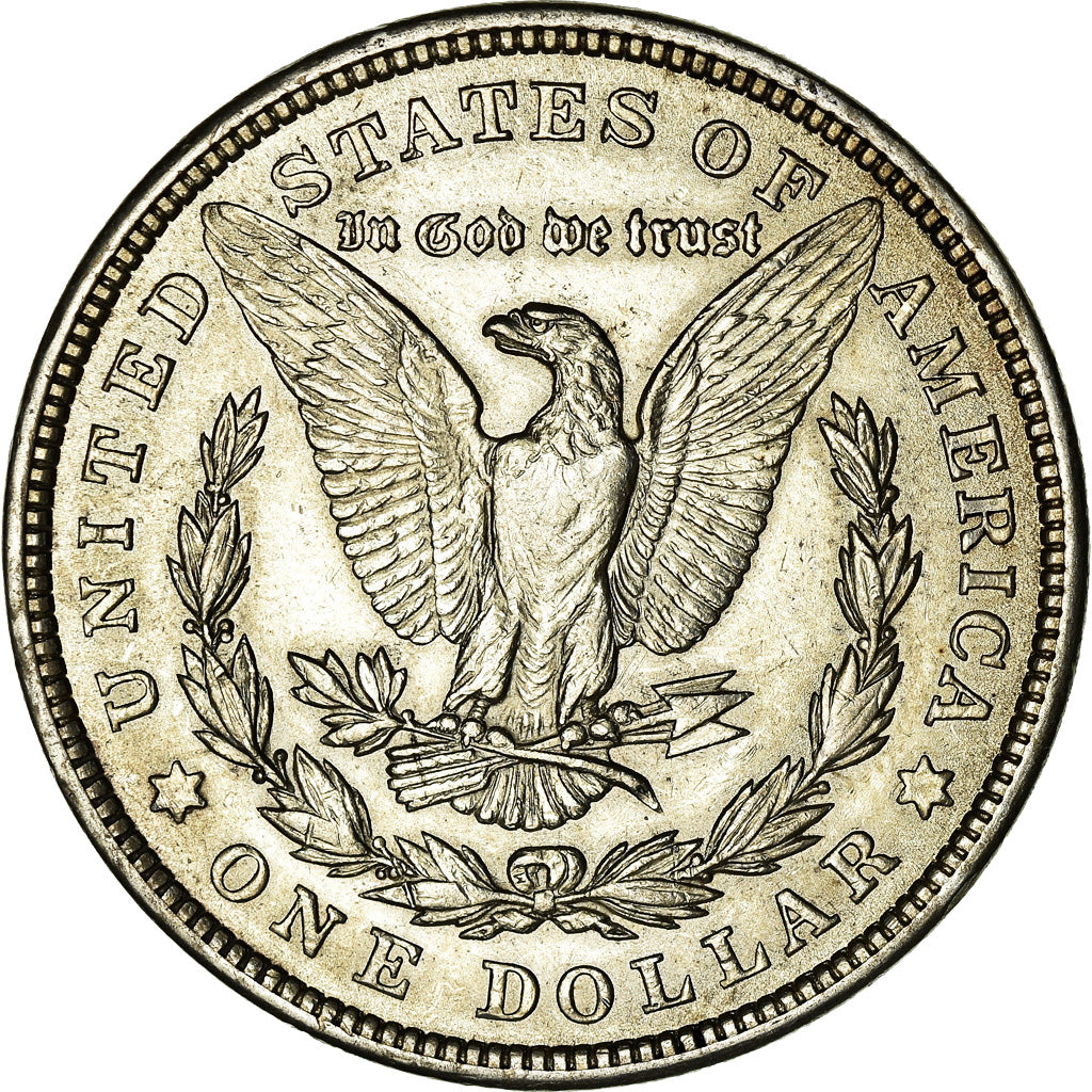 Coin, United States, Morgan Dollar, Dollar, 1921, U.S. Mint, Philadelphia