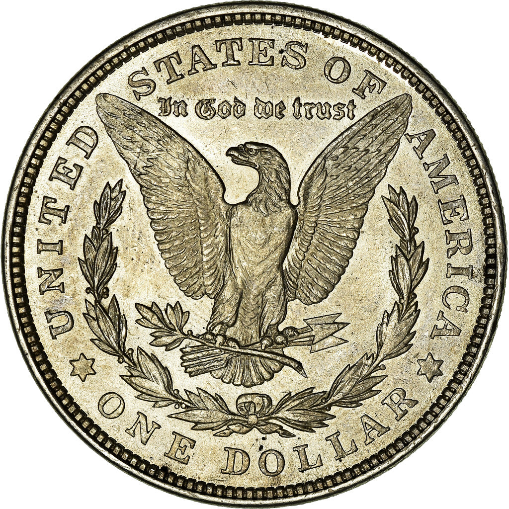 Coin, United States, Morgan Dollar, Dollar, 1921, U.S. Mint, Philadelphia