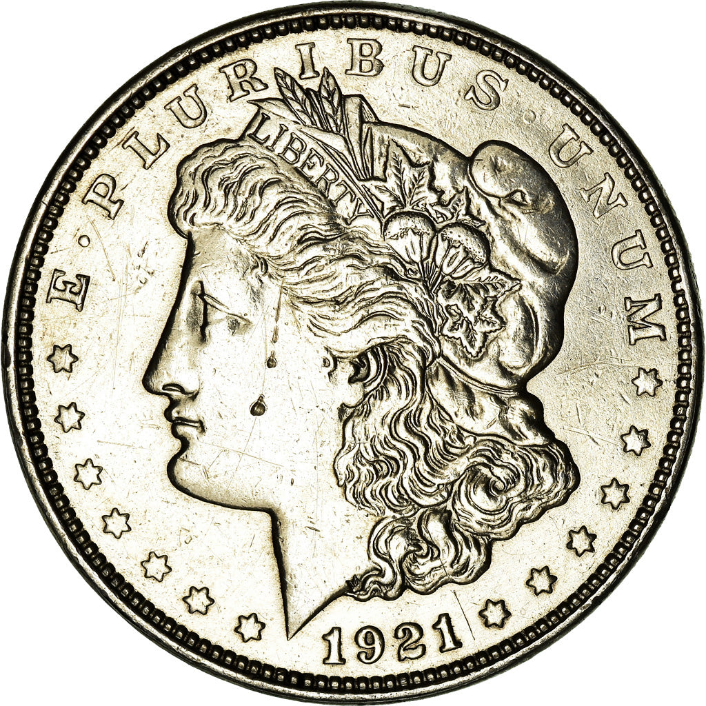 Moneda, Estados Unidos, Morgan Dollar, Dollar, 1921, U.S. Mint, Denver, MBC
