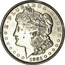 Moneda, Estados Unidos, Morgan Dollar, Dollar, 1921, U.S. Mint, Denver, MBC