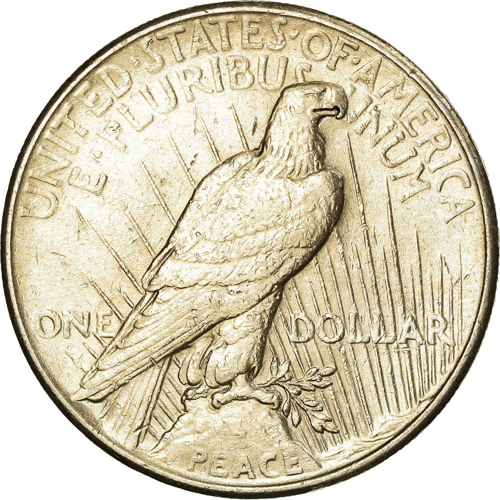 Coin, United States, Peace Dollar, Dollar, 1925, U.S. Mint, Philadelphia