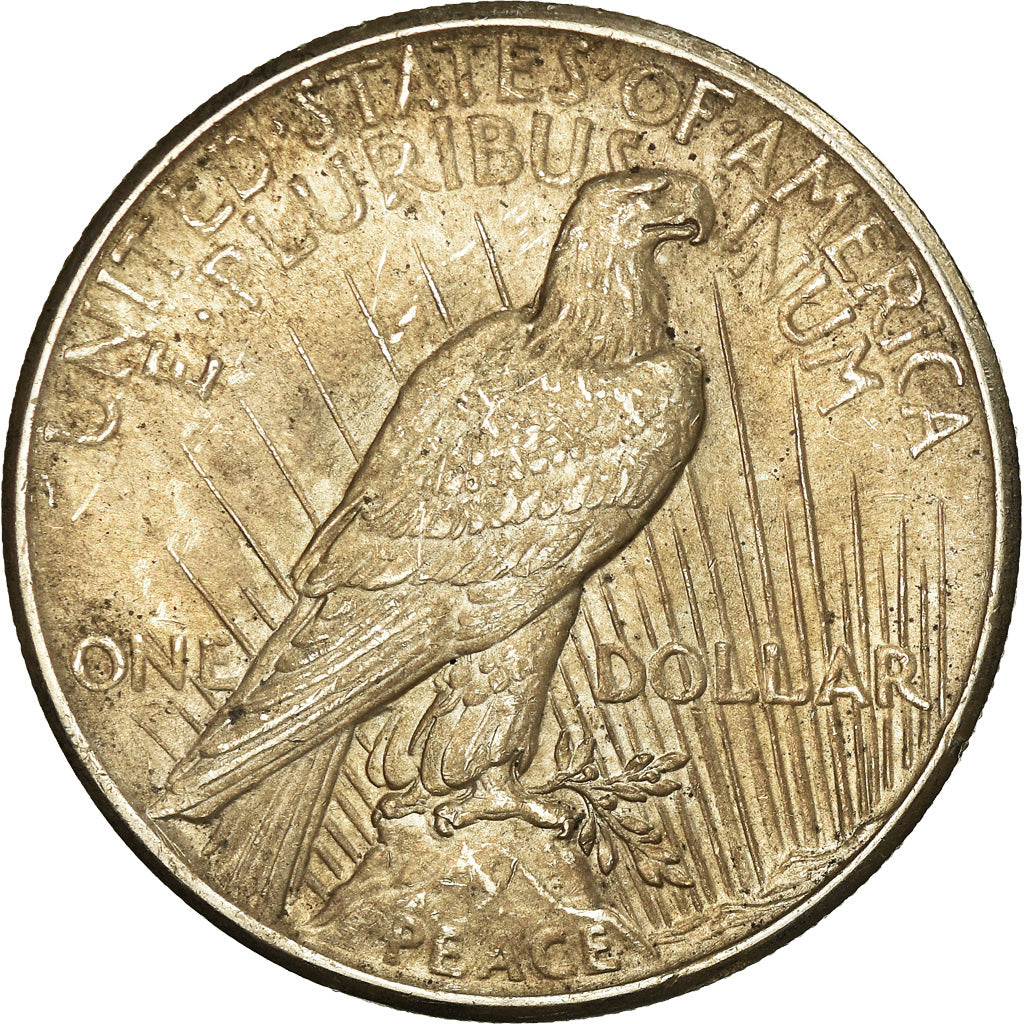 Coin, United States, Peace Dollar, Dollar, 1925, U.S. Mint, Philadelphia