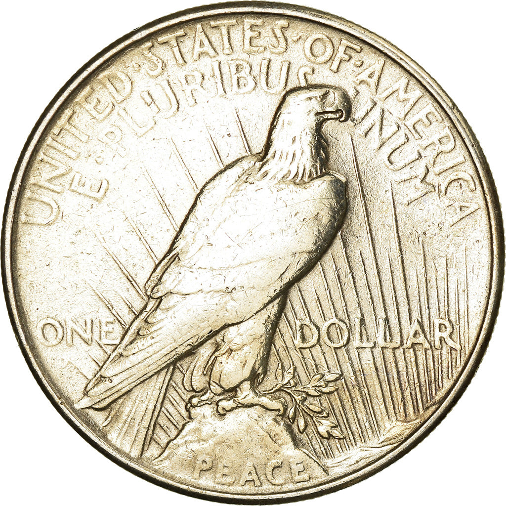 Coin, United States, Peace Dollar, Dollar, 1924, U.S. Mint, Philadelphia
