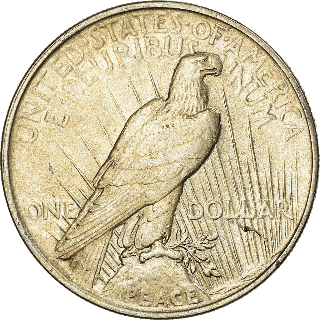 Coin, United States, Peace Dollar, Dollar, 1924, U.S. Mint, Philadelphia