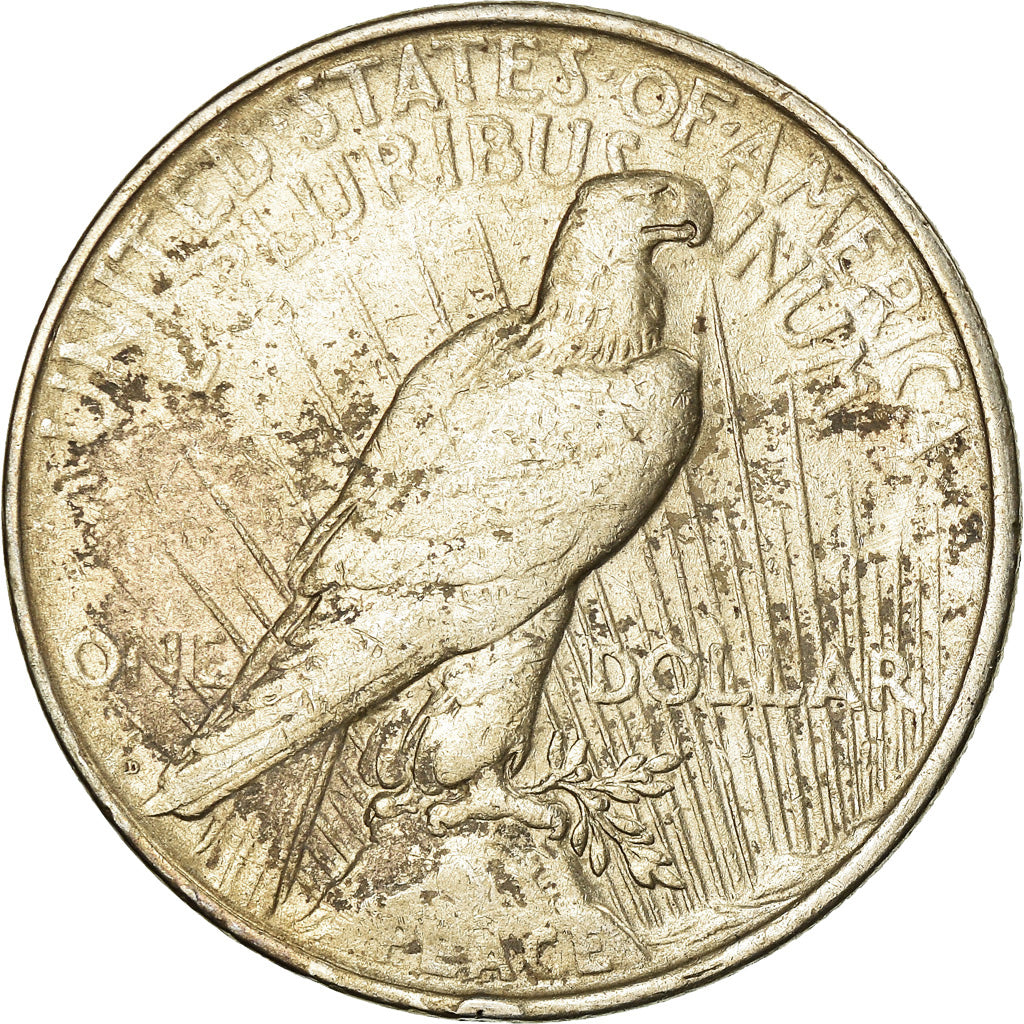 Coin, United States, Peace Dollar, Dollar, 1923, U.S. Mint, Denver, VF(30-35)