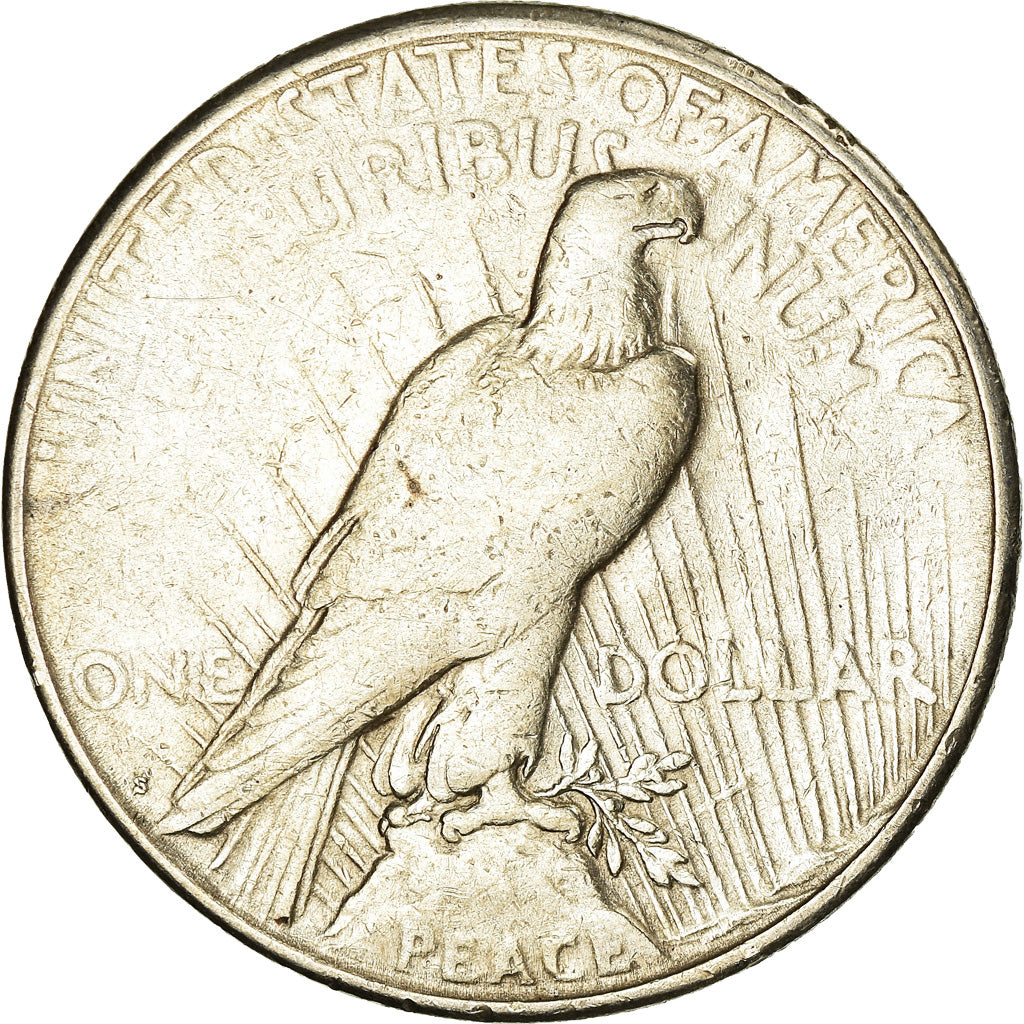 Coin, United States, Peace Dollar, Dollar, 1923, U.S. Mint, San Francisco