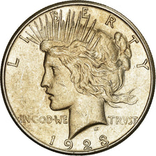 Coin, United States, Peace Dollar, Dollar, 1923, U.S. Mint, San Francisco