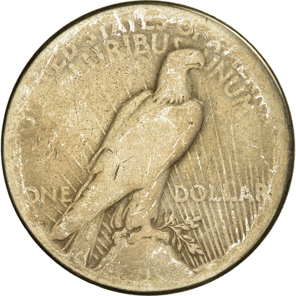 Coin, United States, Peace Dollar, Dollar, 1922, U.S. Mint, San Francisco