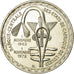 Coin, West African States, 500 Francs, 1972, MS(60-62), Silver, KM:7