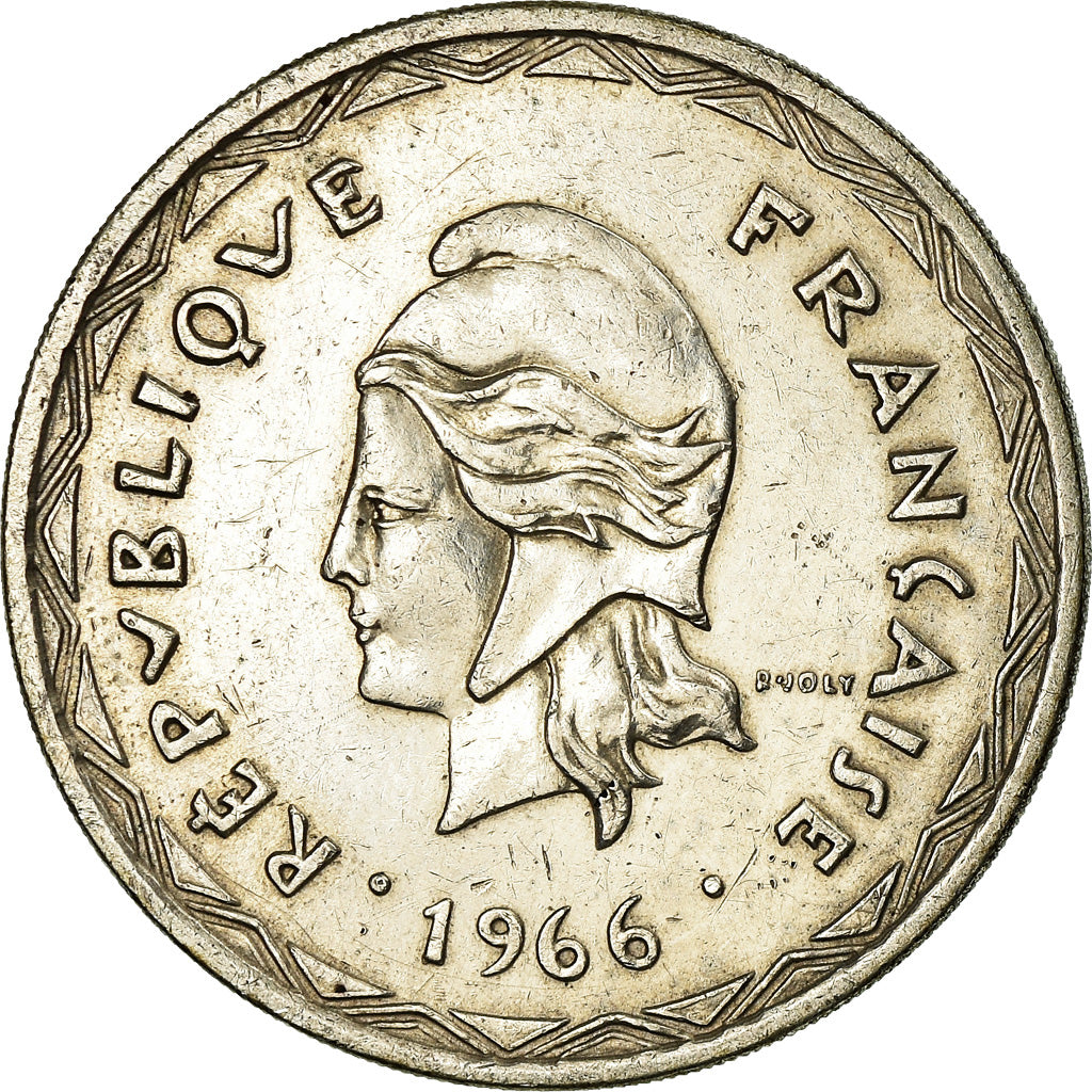 Monnaie, New Hebrides, 100 Francs, 1966, Paris, TTB, Argent, KM:1, Lecompte:59