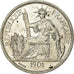 Monnaie, FRENCH INDO-CHINA, Piastre, 1901, Paris, TTB, Argent, KM:5a.1