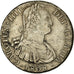 Moneda, Bolivia, Charles III, 8 Reales, 1808, Potosi, BC+, Plata, KM:73