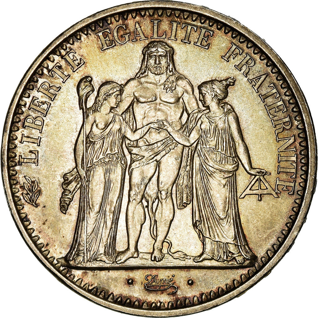 Coin, France, Hercule, 10 Francs, 1965, Paris, AU(55-58), Silver, KM:932