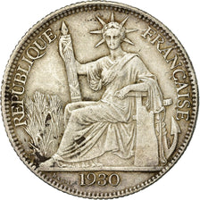 Coin, FRENCH INDO-CHINA, 20 Cents, 1930, Paris, EF(40-45), Silver, KM:17.1