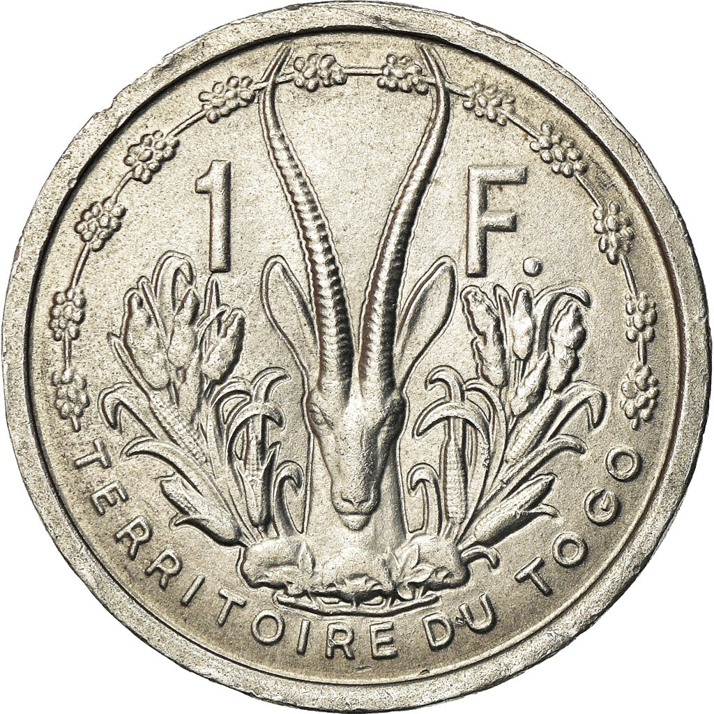 Coin, Togo, Franc, 1948, Paris, AU(50-53), Aluminum, KM:4