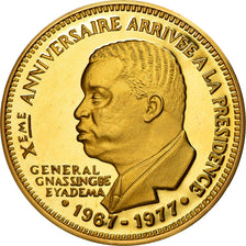 Togo, medalla, Général Gnassingbe Eyadema - Président, 1977, SC, Oro