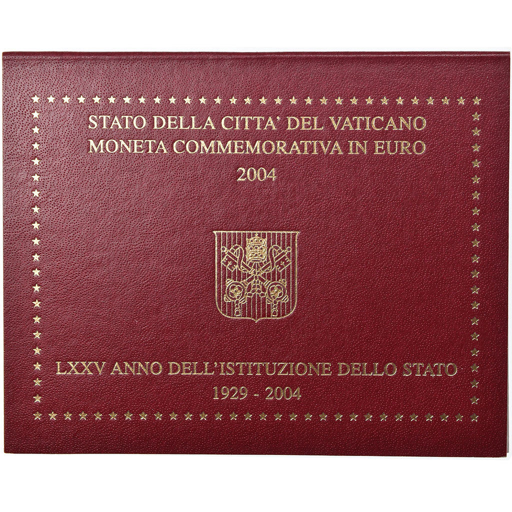 Vatican, 2 Euro, 2004, 75 ème anniversaire de la Fondation de l'Etat du