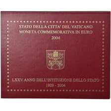 Vatican, 2 Euro, 2004, 75 ème anniversaire de la Fondation de l'Etat du