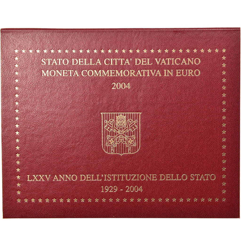 Vatican, 2 Euro, 2004, 75 ème anniversaire de la Fondation de l'Etat du