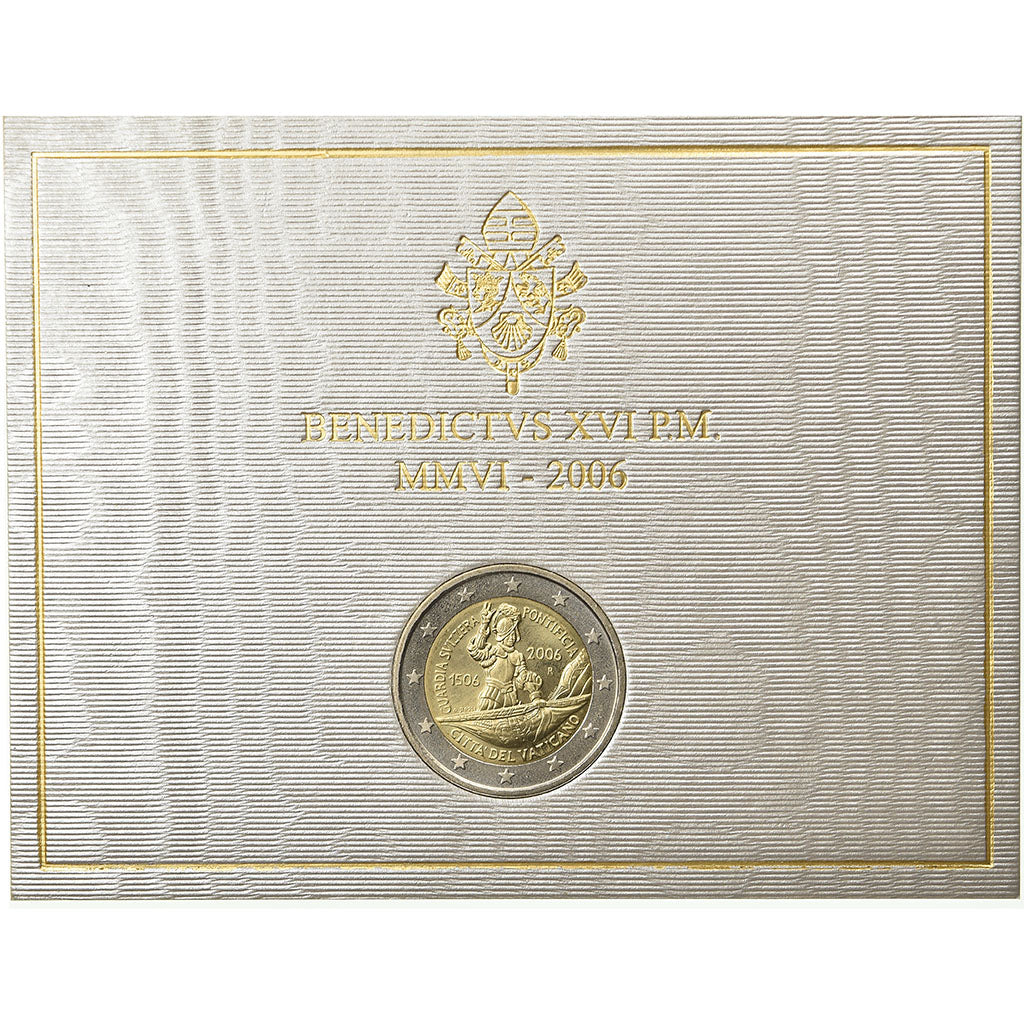 Vatican, 2 Euro, 500 ans de la Garde Suisse Pontificale, 2006, MS(65-70)