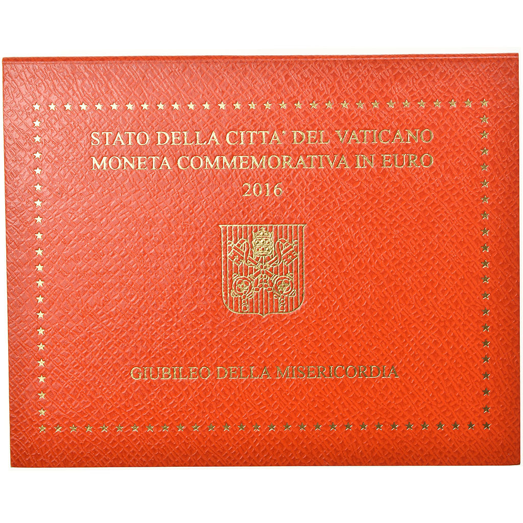 Vatican, 2 Euro, Jubilé de la Miséricorde, 2016, MS(65-70), Bi-Metallic