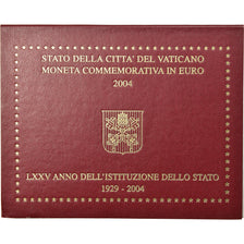 Vatican, 2 Euro, 2004, 75 ème anniversaire de la Fondation de l'Etat du