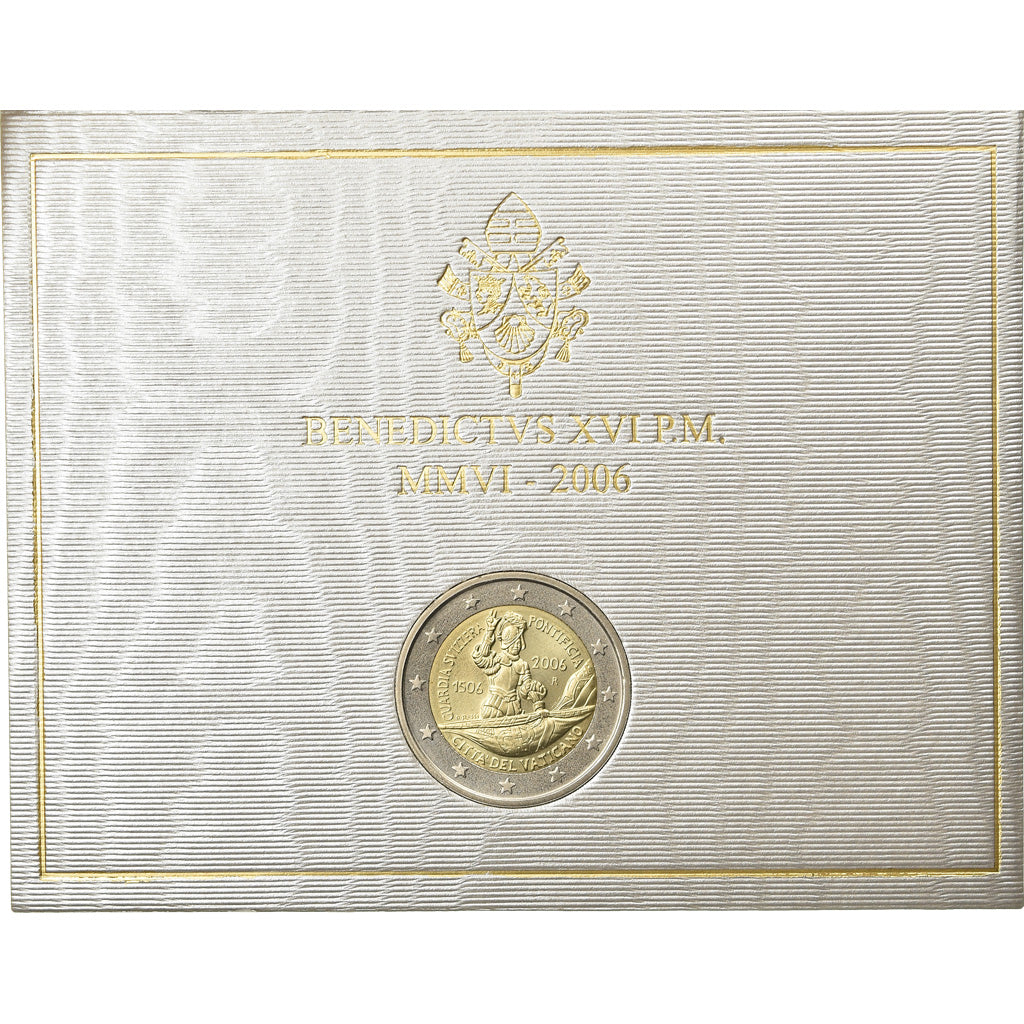 Vatican, 2 Euro, 500 ans de la Garde Suisse Pontificale, 2006, MS(65-70)
