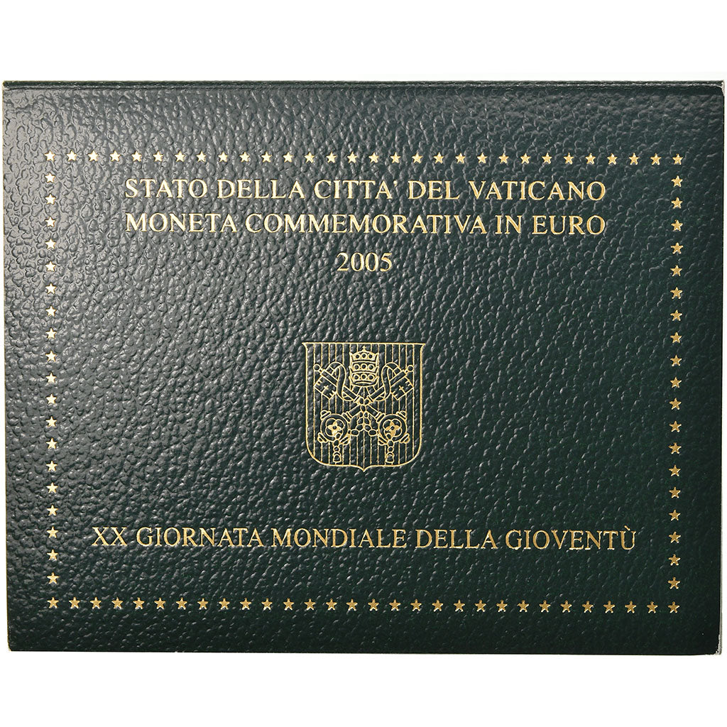 Vatican, 2 Euro, 20ème journée mondiale de la Jeunesse, 2005, MS(65-70)