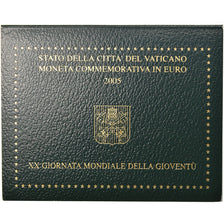 Vatican, 2 Euro, 20ème journée mondiale de la Jeunesse, 2005, MS(65-70)