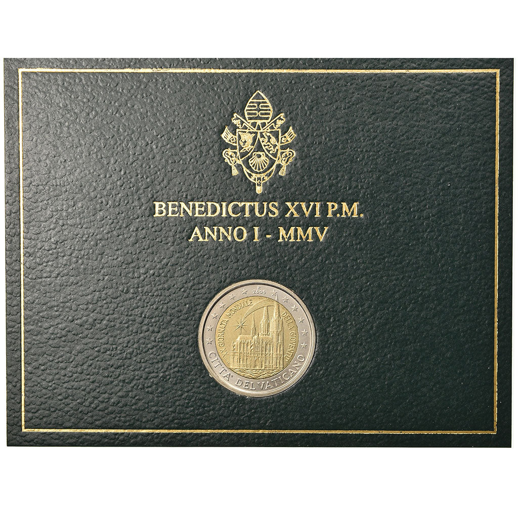Vatican, 2 Euro, 20ème journée mondiale de la Jeunesse, 2005, MS(65-70)