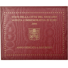 Vatican, 2 Euro, Année de Saint Paul, 2008, FDC, Bi-Metallic