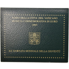 Vatican, 2 Euro, 20ème journée mondiale de la Jeunesse, 2005, MS(65-70)