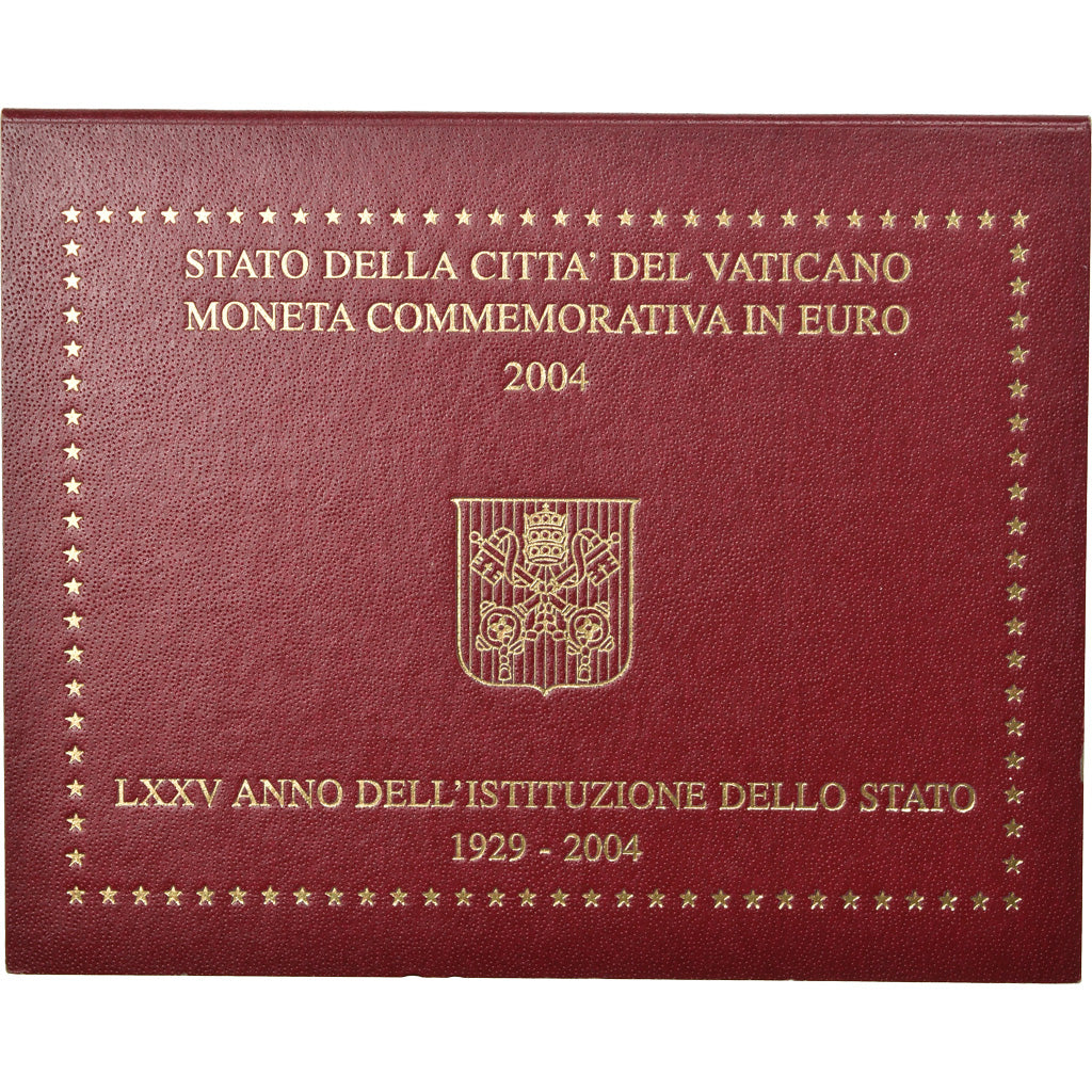 Vatican, 2 Euro, 2004, 75 ème anniversaire de la Fondation de l'Etat du
