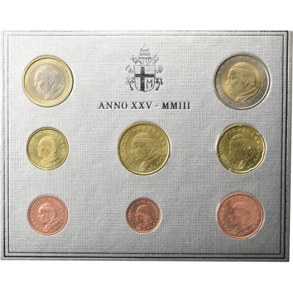 Watykan, Set, 2003, Rome, Jean Paul II, MS(65-70), ND
