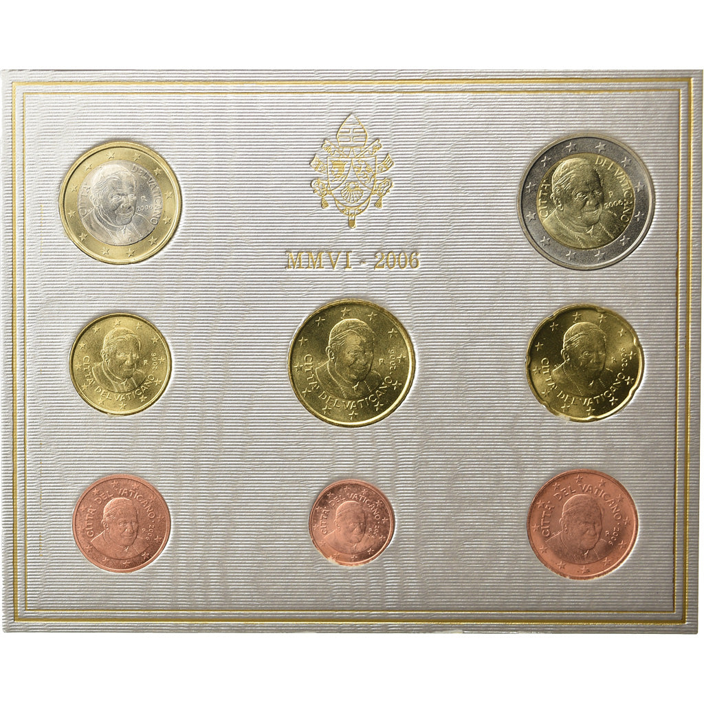 Watykan, Set, Benoit XVI, 2006, Rome, MS(65-70), ND