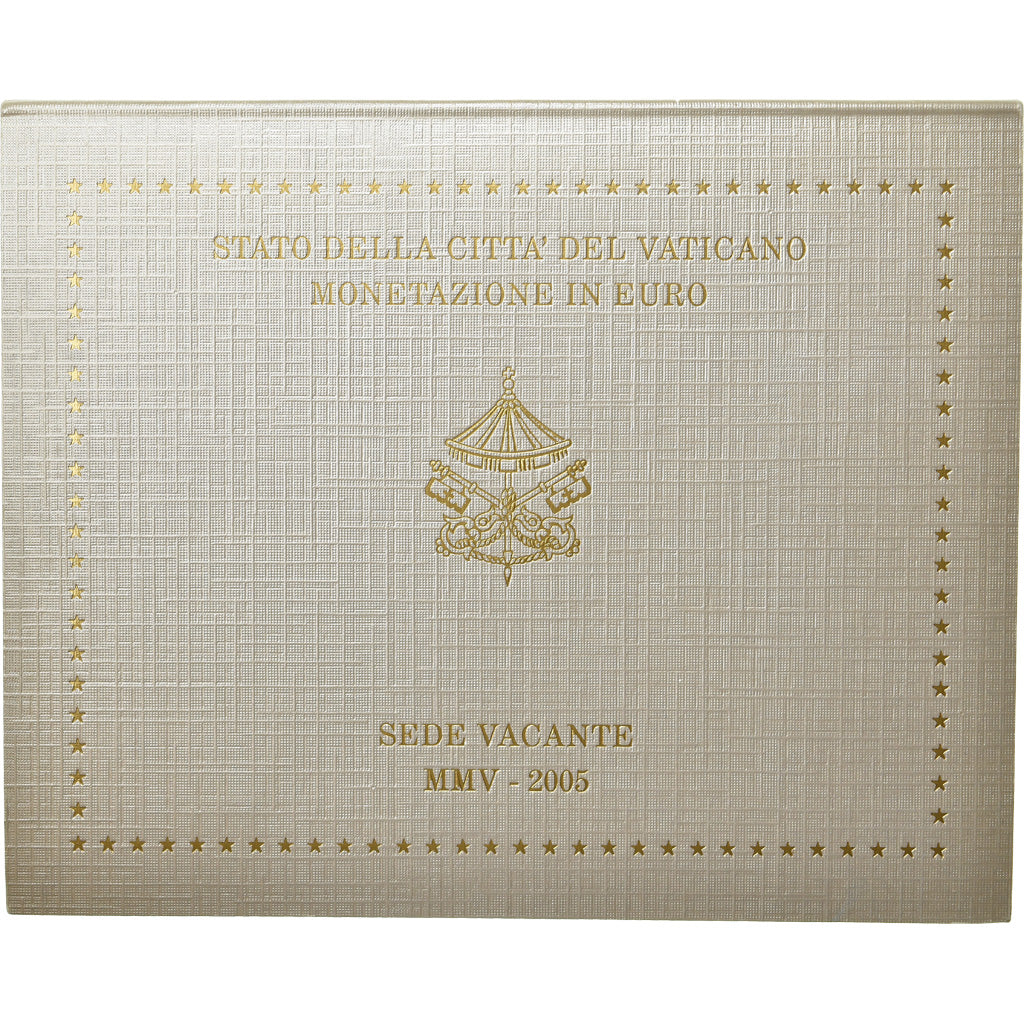 Vaticano, Set, Siège Vacant, 2005, FDC, Sin información