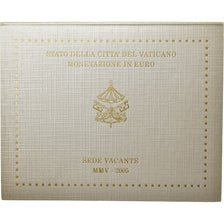 Vaticano, Set, Siège Vacant, 2005, FDC, Sin información