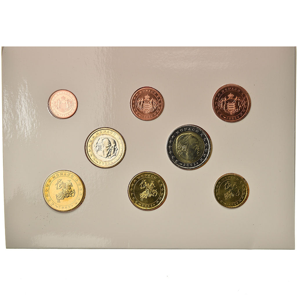 Monaco, Set, Prince Rainier III, 2002, MS(65-70), ND