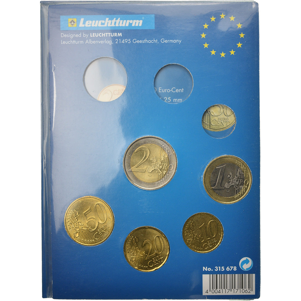 Monaco, Set, Prince Rainier III, 2003, 10c à 2€, AU(55-58)