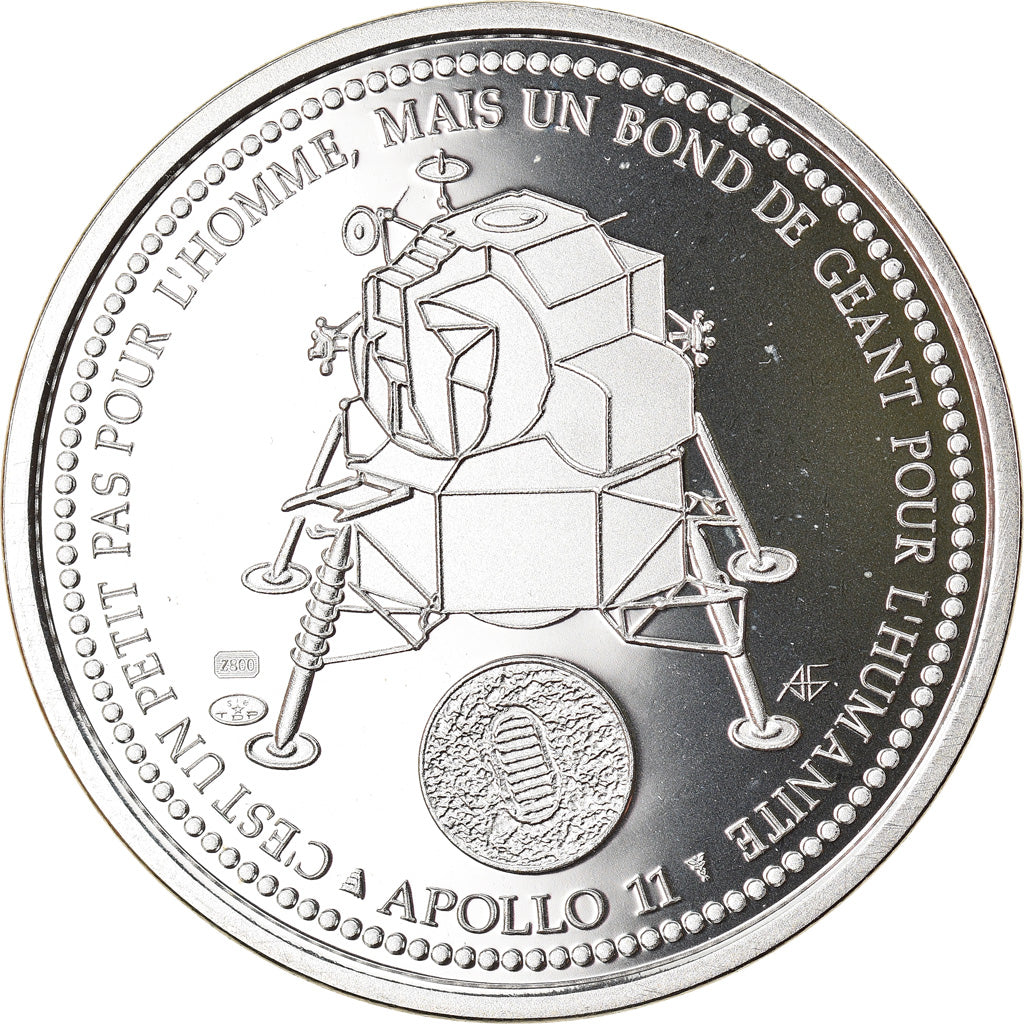 France, Medal, Apollo 11, Le Premier Homme sur la Lune, Sciences & Technologies