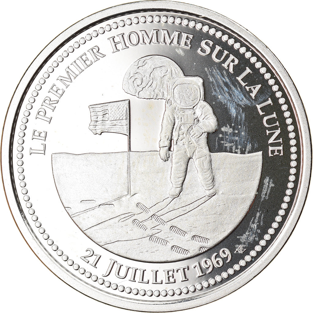France, Medal, Apollo 11, Le Premier Homme sur la Lune, Sciences & Technologies