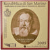San Marino, 2 Euro, Galileo Galilei, 2005, BU, MS(65-70), Bi-Metallic