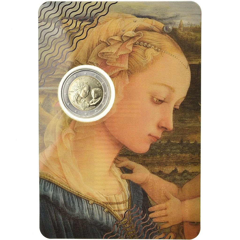 San Marino, 2 Euro, Filippo Lippi, 2019, MS(65-70)