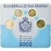 San Marino, Set, 2002, Rome, 20c à 2€, MS(63), ND