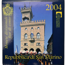 San Marino, Set, 2004, 1c à 5 €, MS(65-70), ND